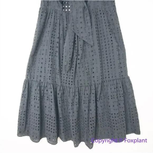 New! Eloquii Eyelet Dress With Sheer Detail black , size 28 - Picture 8 of 13